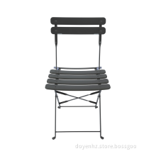 Outdoor Metal Folding Stretched Slat Chair(4Seat & 2Back)